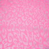 Foiled Spandex Madagascar Cheetah Print