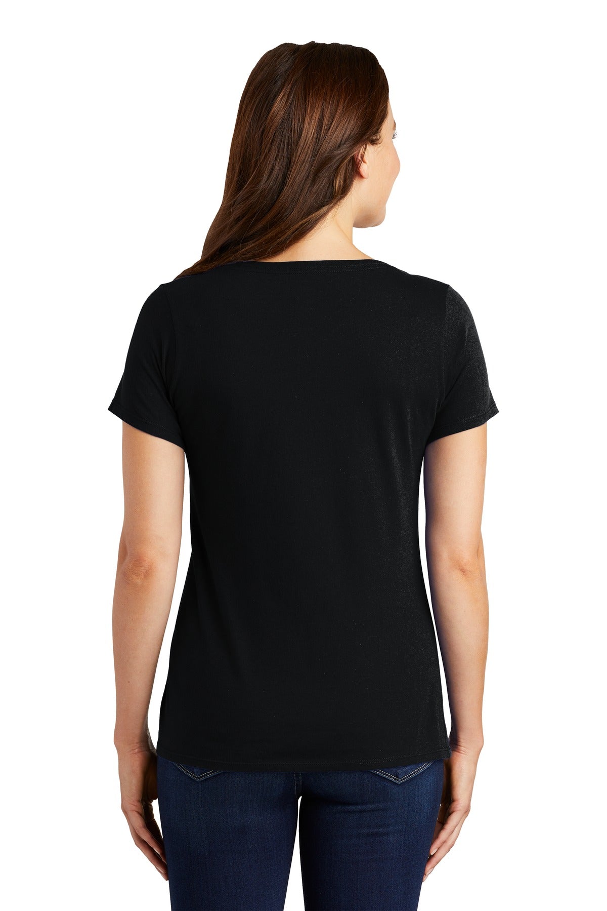 Nike Women's Dri-FIT Cotton/Poly Scoop Neck Tee