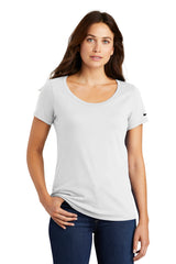 Nike Ladies Core Cotton Scoop Neck Tee