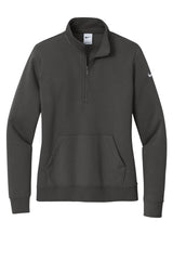 Nike Women's Club Fleece Sleeve Swoosh 1/2-Zip