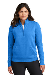 Nike Women's Club Fleece Sleeve Swoosh 1/2-Zip