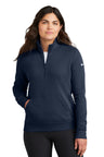 Nike Women's Club Fleece Sleeve Swoosh 1/2-Zip