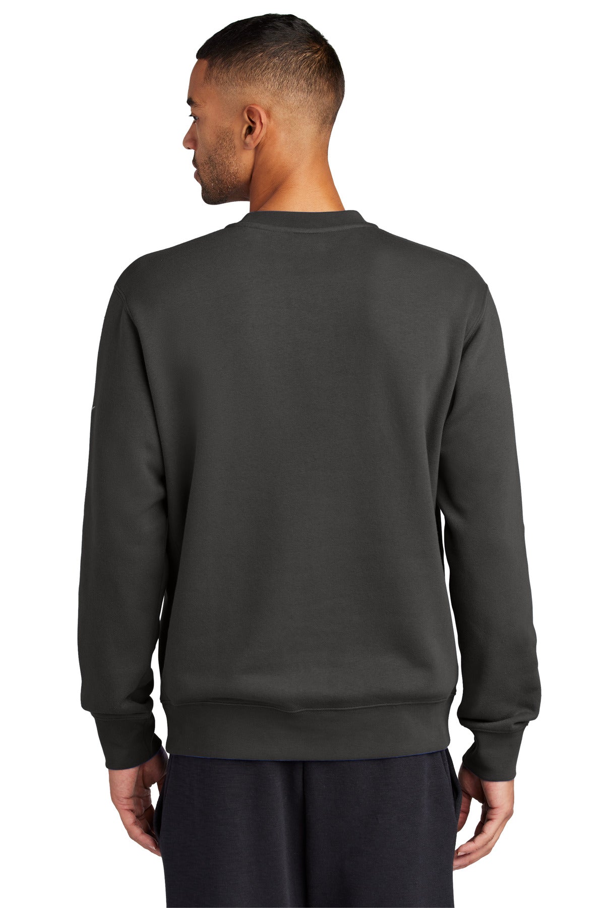 Nike Club Fleece Sleeve Swoosh Crew