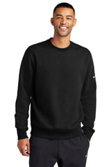 Nike Club Fleece Sleeve Swoosh Crew