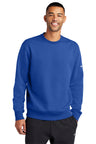 Nike Club Fleece Sleeve Swoosh Crew