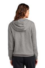 Nike Women's Club Fleece Sleeve Swoosh Full-Zip Hoodie