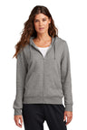 Nike Women's Club Fleece Sleeve Swoosh Full-Zip Hoodie