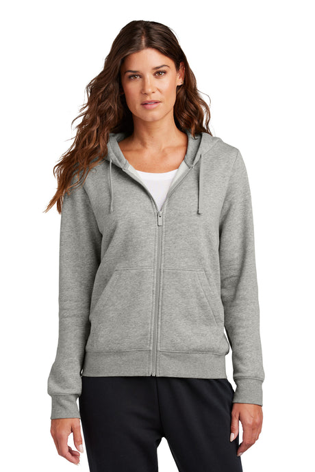 Nike Women's Club Fleece Sleeve Swoosh Full-Zip Hoodie