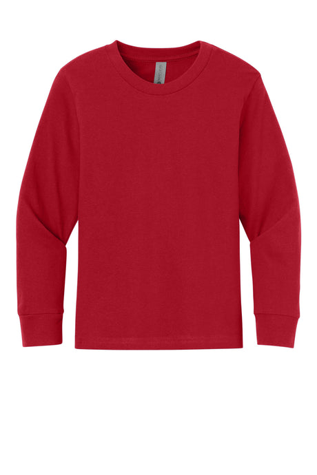 Next Level Apparel® Youth Cotton Long Sleeve Tee