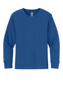 Next Level Apparel® Youth Cotton Long Sleeve Tee