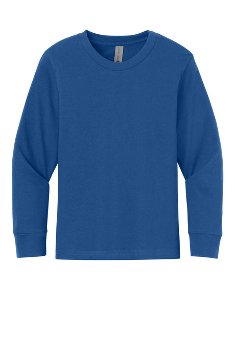 Next Level Apparel® Youth Cotton Long Sleeve Tee