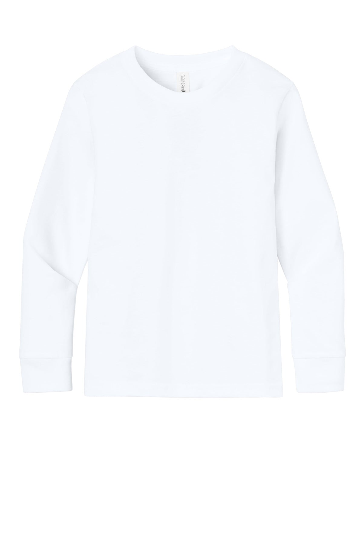 Next Level Apparel® Youth Cotton Long Sleeve Tee