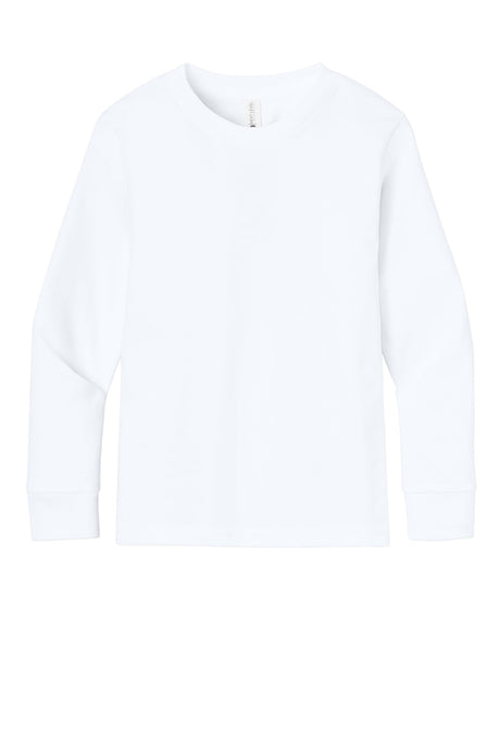 Next Level Apparel® Youth Cotton Long Sleeve Tee