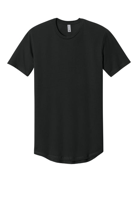 নেক্সট লেভেল অ্যাপারেল® সুতির লম্বা বডি টি-শার্ট