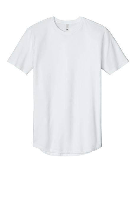 নেক্সট লেভেল অ্যাপারেল® সুতির লম্বা বডি টি-শার্ট