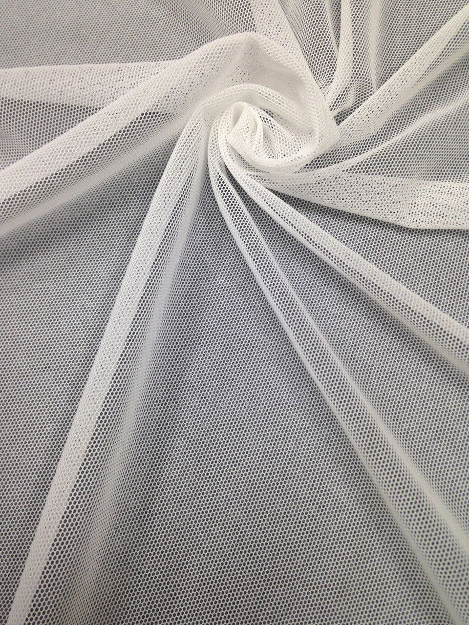 Small Micro Hole See Through Stretch Nylon Spandex Power Mesh Fabric - Sheer Mesh, 58" - 60" Wide
