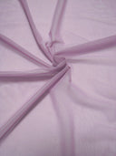 Solid Mesh Nylon Spandex Fabric - Lilac, Purple, Burgundy, Lime Green, Baby Blue, Hot Pink, Violet, Black, 58" Width
