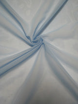 Solid Mesh Nylon Spandex Fabric - Lilac, Purple, Burgundy, Lime Green, Baby Blue, Hot Pink, Violet, Black, 58" Width
