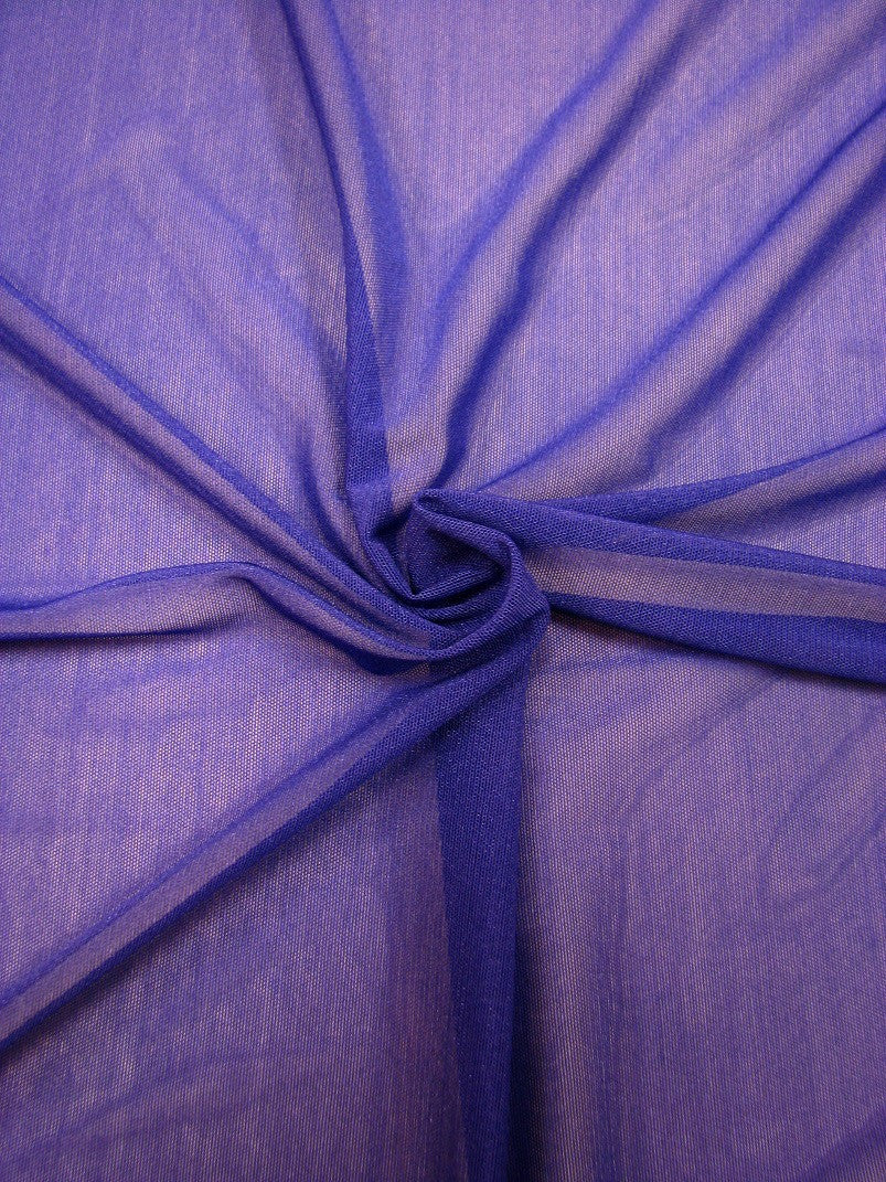 Small Solid Mesh Nylon Spandex Fabric - Solid Mesh, 4-Way Stretch, 58" Width