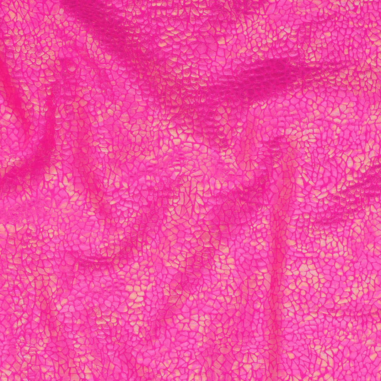 Nylon Spandex Holographic Snake Fabric 60"