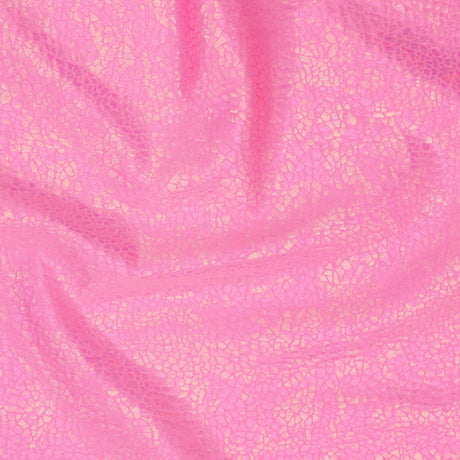 Nylon Spandex Holographic Snake Fabric 60"