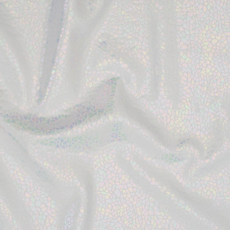 Nylon Spandex Holographic Snake Fabric 60"