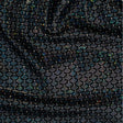 Nylon Spandex Diamond Flocking Hologram Fabric