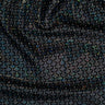 Nylon Spandex Diamond Flocking Hologram Fabric
