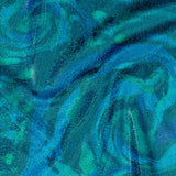 Hologram Stretch Polyester Spandex Fabric Fantastic Storm 60"