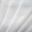 Nolan Fabric Polyester Fabric - Striped Sheer, 110" Width (1 Yard)