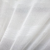Nolan Fabric Polyester Fabric - Striped Sheer, 110" Width (1 Yard)