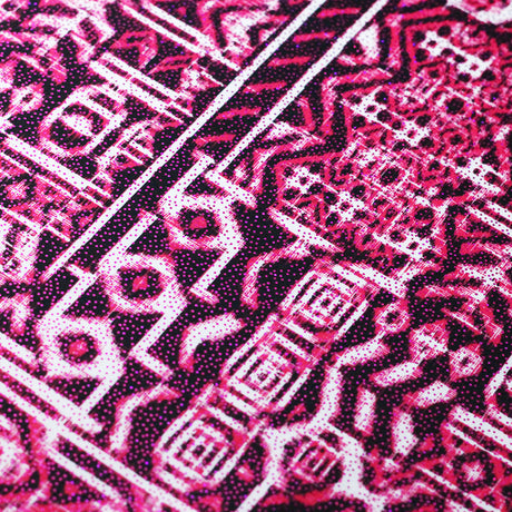 Ethnic Kat Polyester Spandex Fabric - Assorted Colors, African Tribal Print, 58/60" Width (1 Yard)