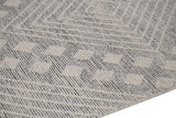 Noor Collection Wool Cotton Polyester Rug - Natural Beige Modern Bohemian, 9' X 12' (1 Unit)