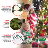 10ft North Valley Spruce Artificial Christmas Tree with Full Branch Design