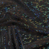 Nylon Spandex Shatter Glass Hologram Fabric 60"