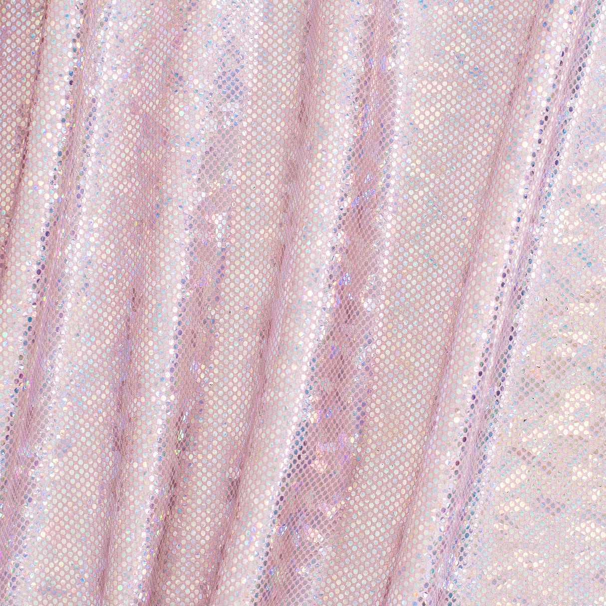 Nylon Spandex Shatter Glass Hologram Fabric 60"