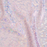 Nylon Spandex Shatter Glass Hologram Fabric 60"