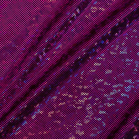 Nylon Spandex Shatter Glass Hologram Fabric 60"