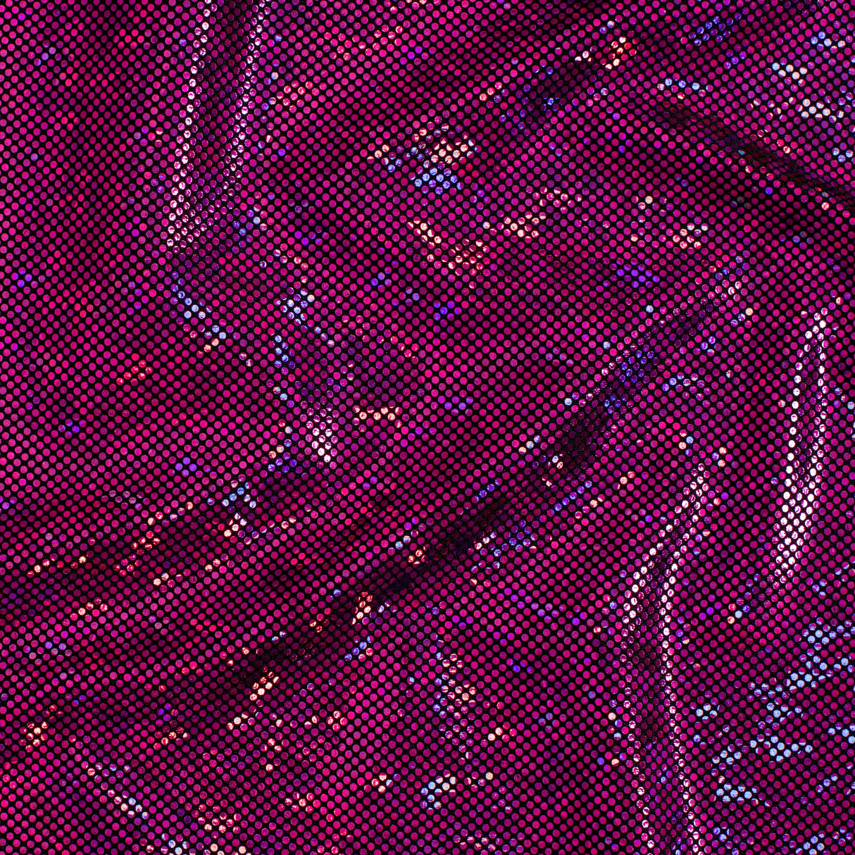 Nylon Spandex Shatter Glass Hologram Fabric 60"