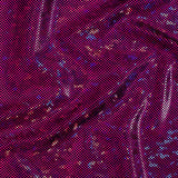 Nylon Spandex Shatter Glass Hologram Fabric 60"