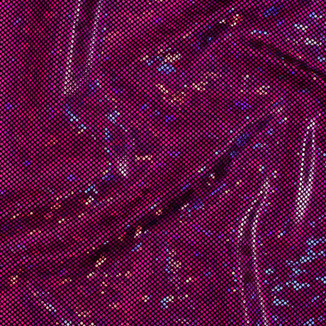 Nylon Spandex Shatter Glass Hologram Fabric 60"