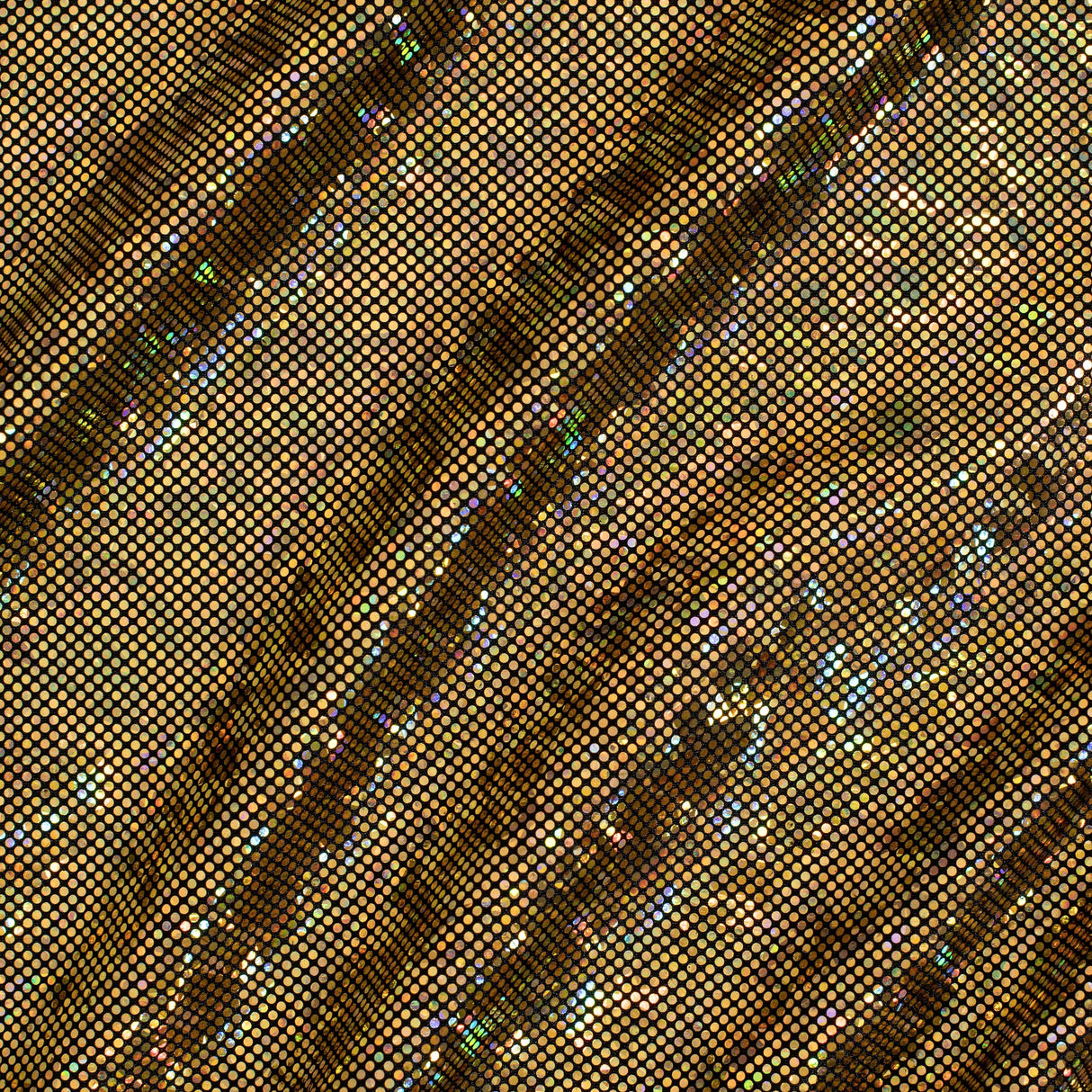 Nylon Spandex Shatter Glass Hologram Fabric 60"