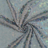 Nylon Spandex Shatter Glass Hologram Fabric 60"