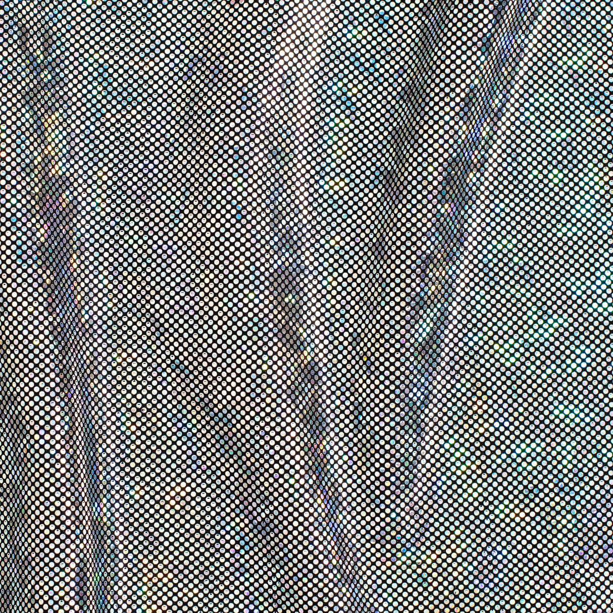 Nylon Spandex Shatter Glass Hologram Fabric 60"