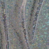 Nylon Spandex Shatter Glass Hologram Fabric 60"