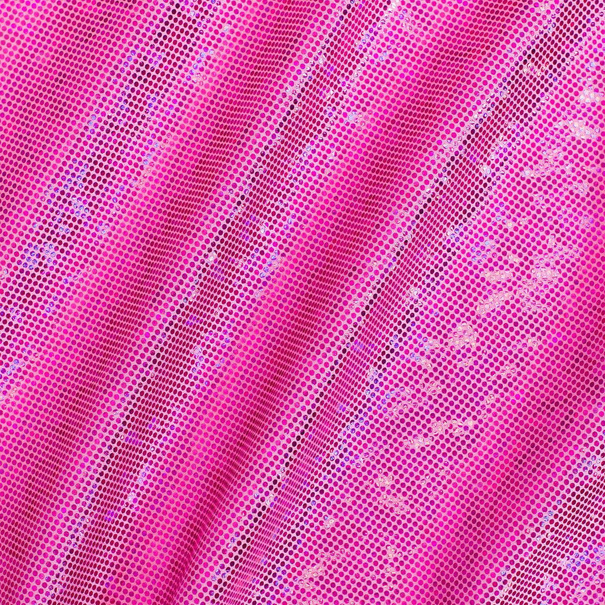 Nylon Spandex Shatter Glass Hologram Fabric 60"