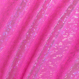 Nylon Spandex Shatter Glass Hologram Fabric 60"