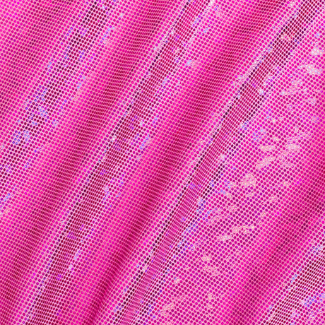 Nylon Spandex Shatter Glass Hologram Fabric 60"