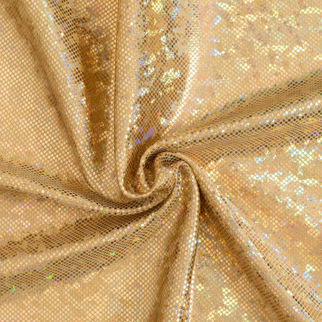 Nylon Spandex Shatter Glass Hologram Fabric 60"