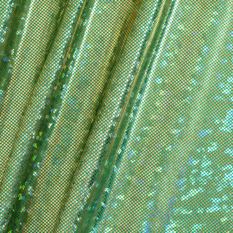 Nylon Spandex Shatter Glass Hologram Fabric 60"